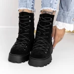 Frauenstiefel mit 3H5 Fell schwarz | Mei