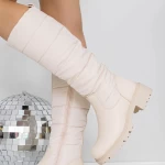 Low Heels von Frauen 3H3 Beige Mei
