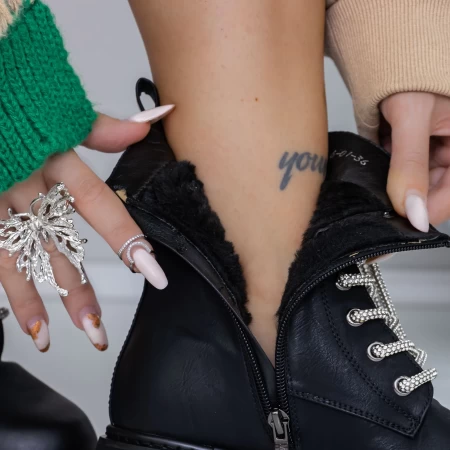 Frauenstiefel im Frühjahr 3MX26 Black | Mei