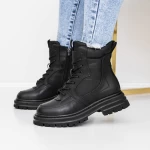 Frauenstiefel mit Pelz 3mx23 schwarz | Mei