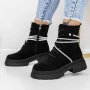 Frauenstiefel mit Pelz 3mx19 Black | Mei