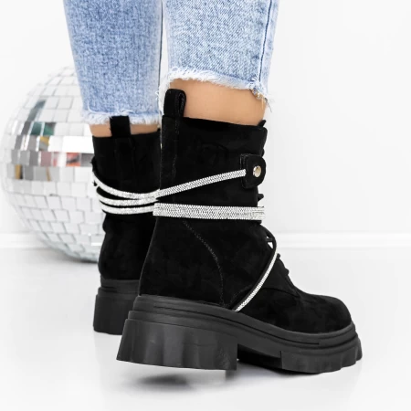 Frauenstiefel mit Pelz 3mx19 Black | Mei