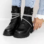Frauenstiefel mit Pelz 3mx19 Black | Mei