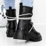 Frauenstiefel mit Pelz 3mx19 Black | Mei