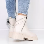 Frauenstiefel mit Pelz 3mx16 Beige | Mei