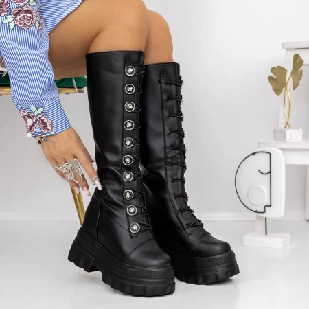 Stiefel auf der 3WL19 -Plattform Black | Mei