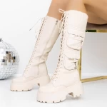 Stiefel auf dem 3WL21 Beige Mei