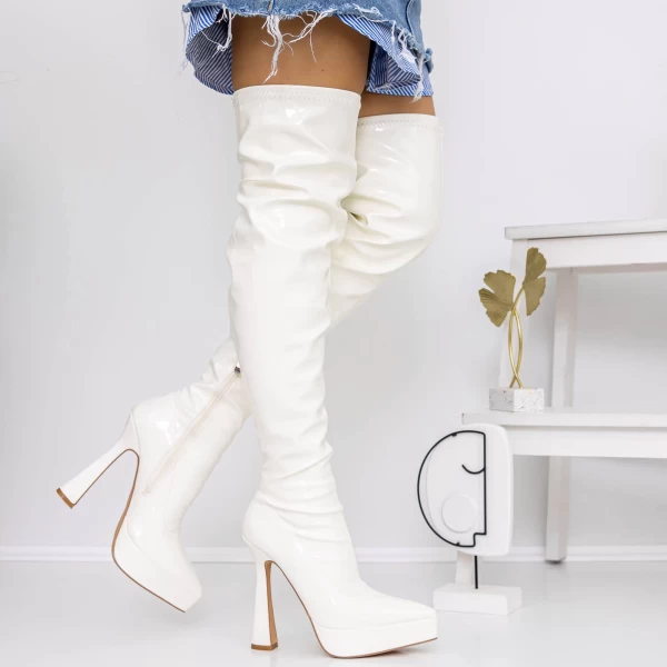 High Heels und 3xkk51 Plattform White | Mei