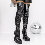 High Heels und 3xkk51 Plattform Black | Mei