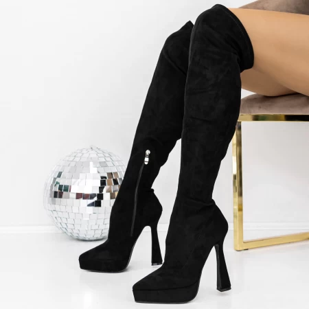 High Heels und 3xkk51 Plattform Black | Mei
