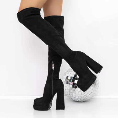 High Heels und 3xkk39 Plattform Black | Mei