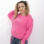 Frauen Sweatshirt TR20-12011 Fuchsia | Kikiriki