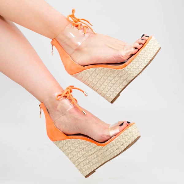 Sandalen auf der XKK209 -Plattform Orange Mei