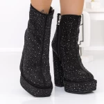 Kurze High Heels und 3KV10 -Plattform schwarz | Mei