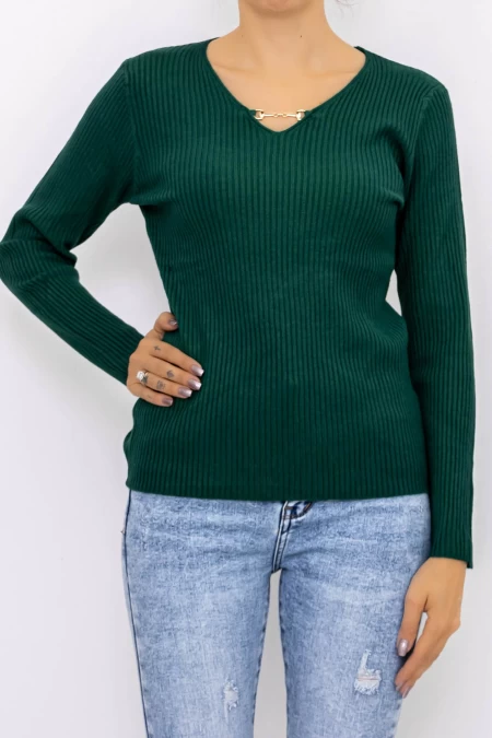 Frauen D695 Sweatshirt grün Mode