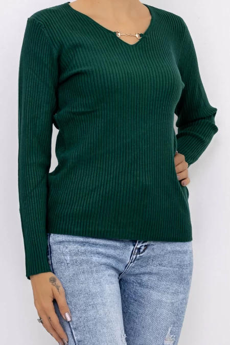 Frauen D695 Sweatshirt grün Mode