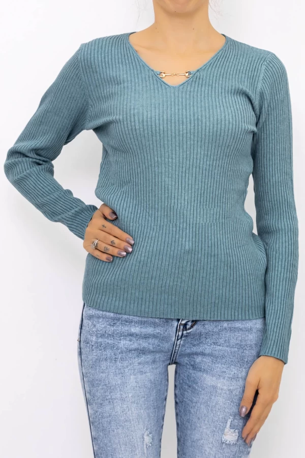 Frauen D695 Blau Mode