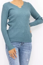 Frauen D695 Blau Mode