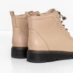 Frauenstiefel im Frühling-Autumn 133-8 Pfirsich | Gebildet