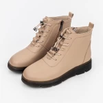 Frauenstiefel im Frühling-Autumn 133-8 Pfirsich | Gebildet