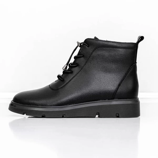 Frauenstiefel im Frühling-Autumn 133-8 Schwarz | Gebildet