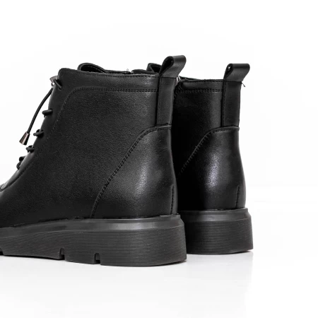 Frauenstiefel im Frühling-Autumn 133-8 Schwarz | Gebildet