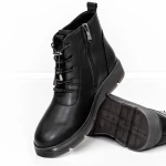 Frauenstiefel im Frühling-Autumn 133-8 Schwarz | Gebildet