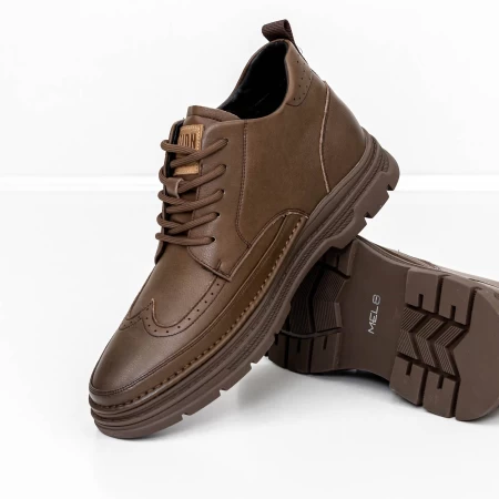 Herren S221 braune Stiefel Mels