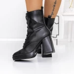 Kurze High Heels und 3KV20 -Plattform schwarz Mei