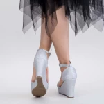 Sandalen auf der XDT271A Silberplattform Mei