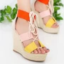 Sandalen auf der XKK231 -Plattform Gelb Mei