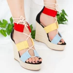 Sandalen auf der XKK231 -Plattform Blue | Mei