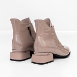 Kurze Stiefel mit einer dicken Ferse K21713-6A Peach Jose Simon