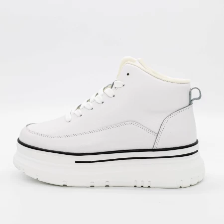 Frauenstiefel im Frühling-Jessień AW420 White | Engelblau