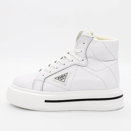 Frauenstiefel im Frühling-Jessień AW431 White | Engelblau