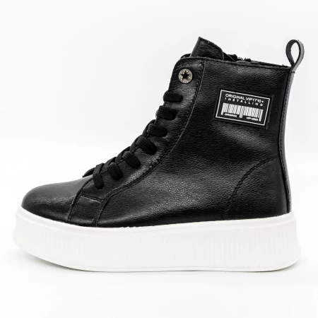 Frauenstiefel im Frühjahr AW454 Black | Engelblau