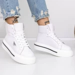 Frauenstiefel im Frühling-Jessień AW431 White | Engelblau