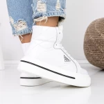 Frauenstiefel im Frühling-Jessień AW431 White | Engelblau