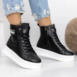 Frauenstiefel im Frühjahr AW454 Black | Engelblau