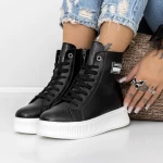 Frauenstiefel im Frühjahr AW454 Black | Engelblau
