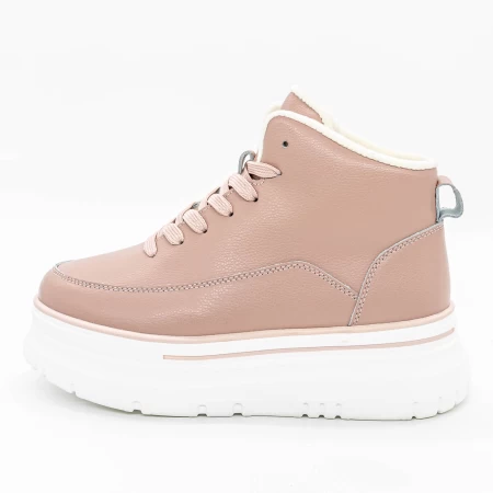 Frauenstiefel im Frühling-Jesień AW420 Dark Pink | Engelblau