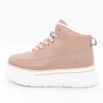 Frauenstiefel im Frühling-Jesień AW420 Dark Pink | Engelblau