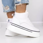 Frauenstiefel im Frühling-Jessień AW420 White | Engelblau