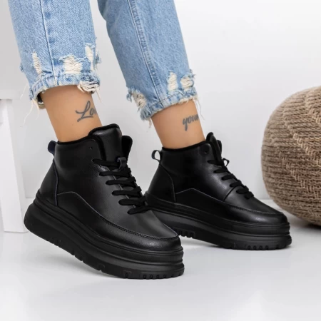 Frauenstiefel im Frühling-Jessień AW420 Black | Engelblau