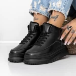 Frauenstiefel im Frühling-Jessień AW420 Black | Engelblau