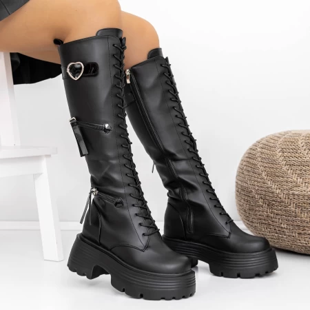Stiefel auf der 3WL18 -Plattform Black | Mei