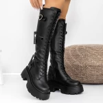 Stiefel auf der 3WL18 -Plattform Black | Mei