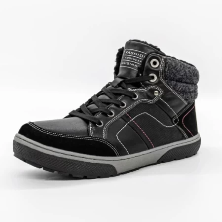 Herren Arm5011-1 Schwarze Stiefel Axtboxen