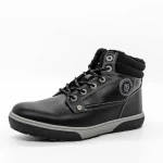 Männer A9286 Black Stiefel Axtboxen