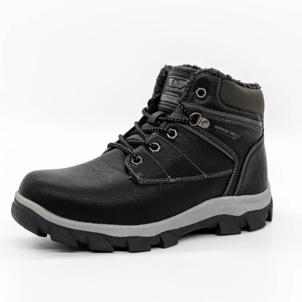Herrenstiefel Am3686-1 Schwarz | Axtboxen